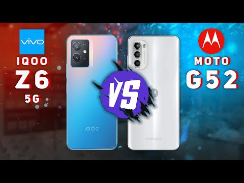 Vivo iQoo Z6 5G vs Motorola Moto G52