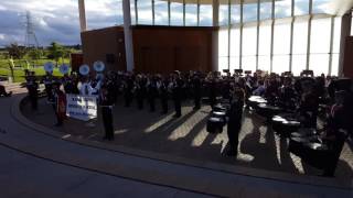 Maple Grove Marching Crimson - Unhinged at Town Green