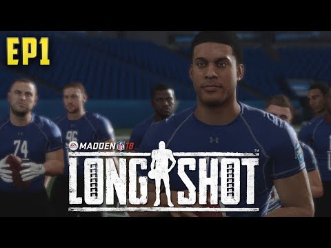 MADDEN 18 Longshot Gameplay Walkthrough - Journey to the NFL Combine! | EP1