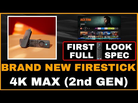 🛑BRAND NEW - FIRESTICK 4K MAX (2nd gen) - FIRST LOOK - FULL SPEC & PRICE!