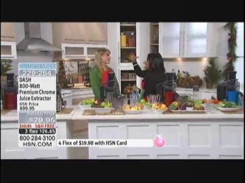 Kelly Diedring Harris presents the DASH juicer on HSN