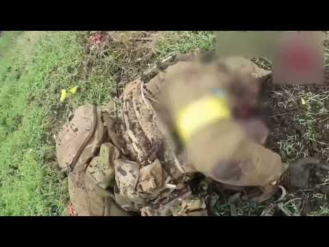 Ukraine War Footage | WARNING Graphic Content | Ukrainian Soldiers Caught Under Mortar Fire
