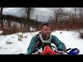 Riding In Sibiu Romania In February 2022 My First Few Rides On The Sherco