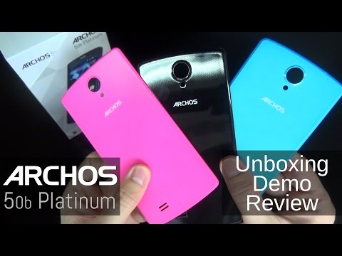 ARCHOS 50b Platinum - Unboxing, Review and Demo