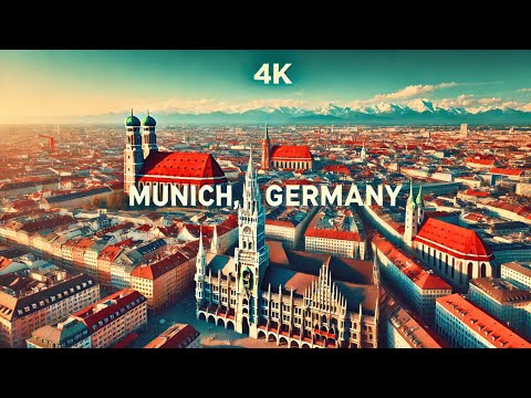 Munich, Germany 🇩🇪 | 4K Drone Footage