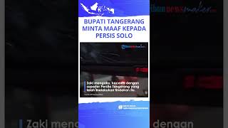 Bupati Tangerang Minta Maaf ke Persis Solo, Minta Polisi Tindak Tegas Pelaku Pelemparan Batu