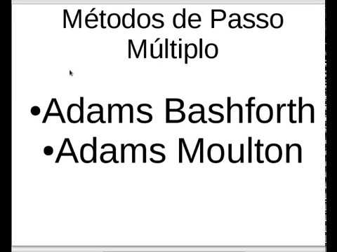 12.2 Convergência métodos passo múltiplo