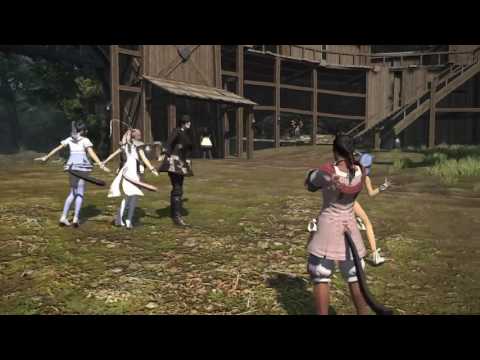 FFXIV Dancing Quarrymill