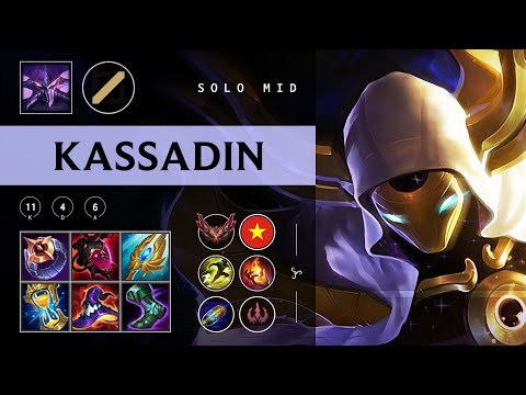 Kassadin Mid vs Katarina - VN Grandmaster Patch 25.24