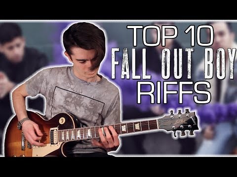 Top 10 Fall Out Boy Riffs mit Tabs