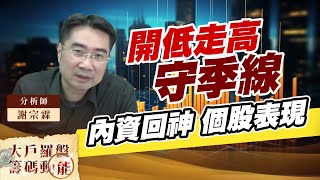 開低走高守季線 內資回神 個股表現 (圖)