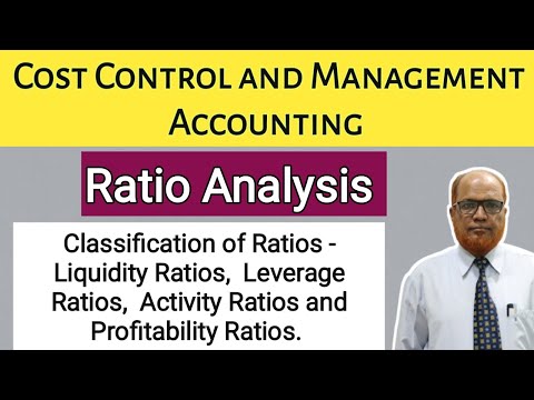Cost Control and Management Accounting I Ratio Analysis I Theory Explained I Part 1 I Khans Commerce