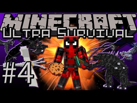 Minecraft - Ultra Modded Survival 4 - ATTACK SQUID! (Ultra Modded Survival Mod Pack)