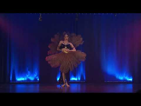 Back to black - fusion bellydance with feather fan and veil | choreography by Sharon Bellyssime