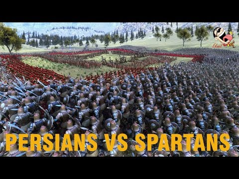 30000 PERSIANS VS 3000 SPARTAN | ULTIMATE EPIC BATTLE SIMULATOR