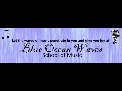 Blue Ocean Waves- Adult section