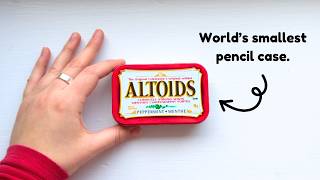 Building the Smallest Pencil Case Ever.