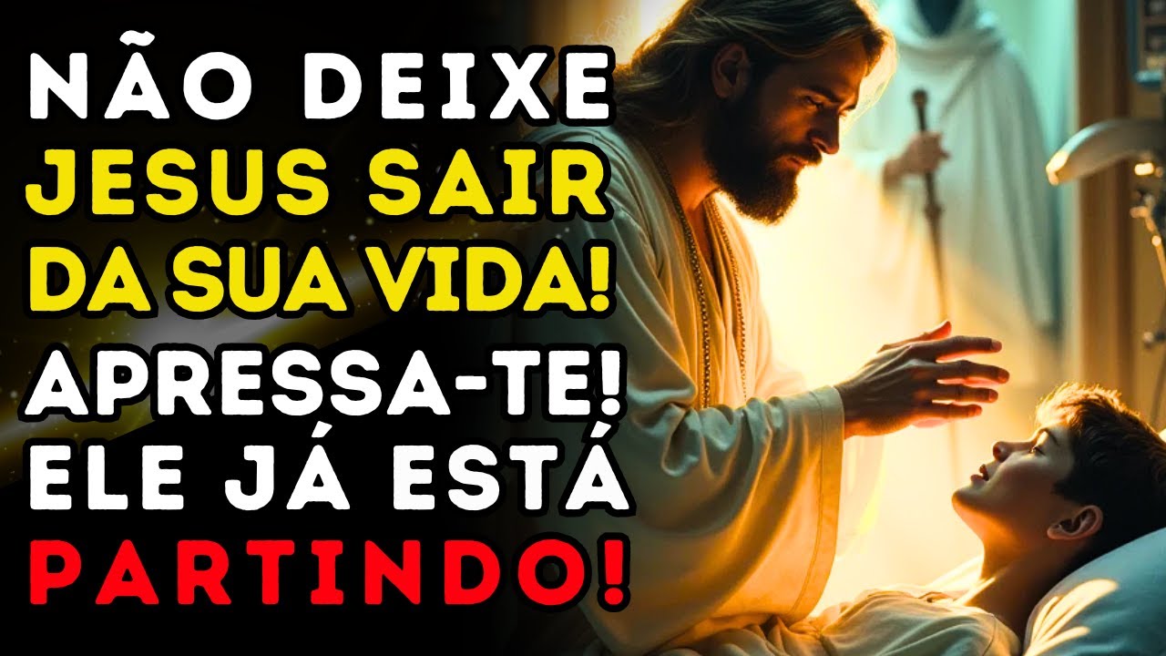 ✅️ Não Ignore! Esta é Minha Última Tentativa de Falar com Você - Mensagem de Deus Hoje Para Você
