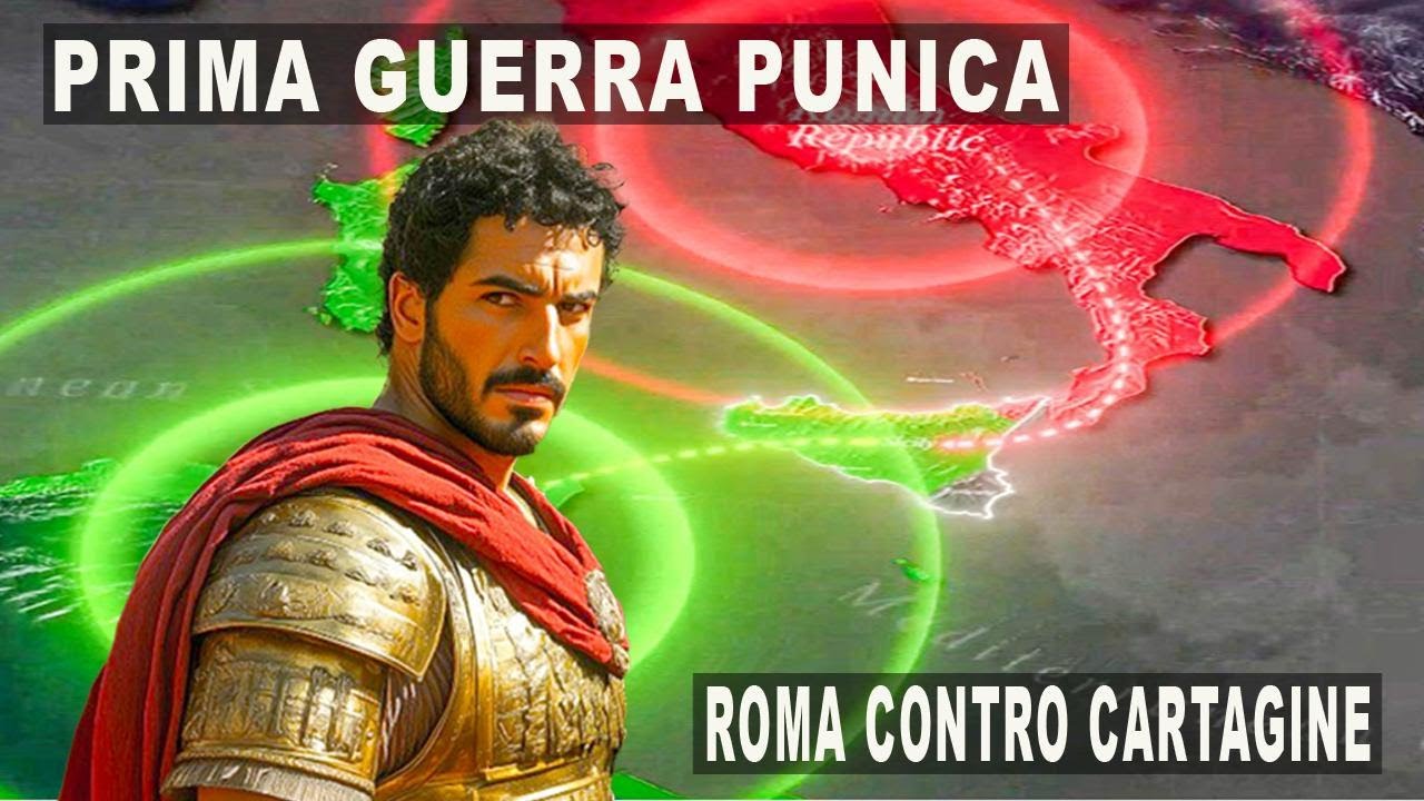 Prima Guerra Punica: Roma contro Cartagine | Documentario Storico
