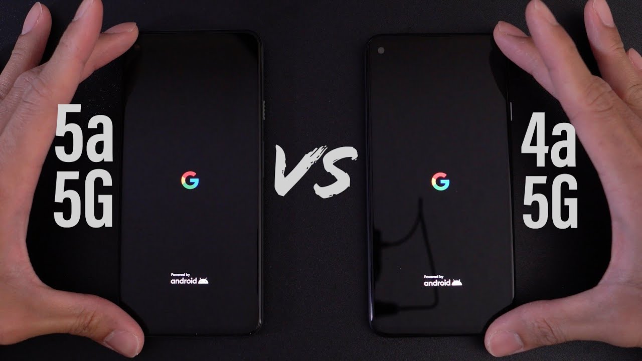 Google Pixel 5a with 5G vs Pixel 4a 5G - Speed Test!