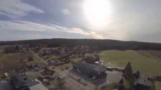 preview picture of video 'Svinndal 05 mars 15 filmet med Drone.'