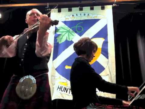 Chris Duncan and Catherine Strutt, Scottish fiddle & piano.