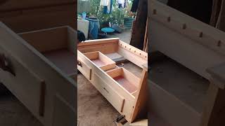 Download lagu Under bed storage drawer #wood #woodworking #woodwork #diy #budgetfurniture #woodworkingplans mp3