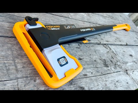 🔥 Unboxing und erster Praxistest der Fiskars X-Serie X32 Spaltaxt L