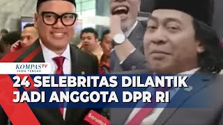 Download lagu 24 Selebritas Dilantik Jadi Anggota DPR RI mp3