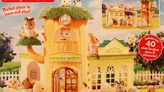 Unboxing Calico Critters Country Tree School | Review