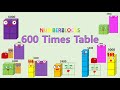 LEARN 600 TIMES TABLE Multiplication (with numberblocks)