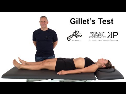 Gillet's Test