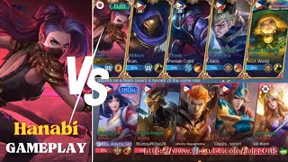 HANABI GAMEPLAY 2023 #jgg #mobilelegends #mvp