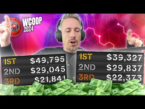 TWO Final Tables for TWO TITLES | DAY 10 ♠️ WCOOP 2024