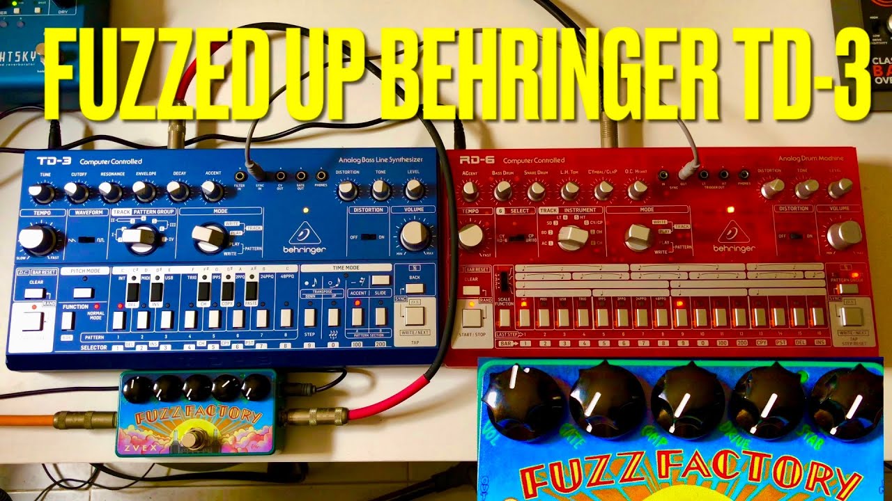 Behringer Crave Behringer TD-3-RD Analog Bass Synthesizer