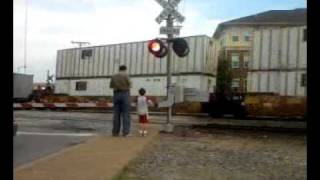 preview picture of video 'Alex & the railroad crossing (watch to the end)'