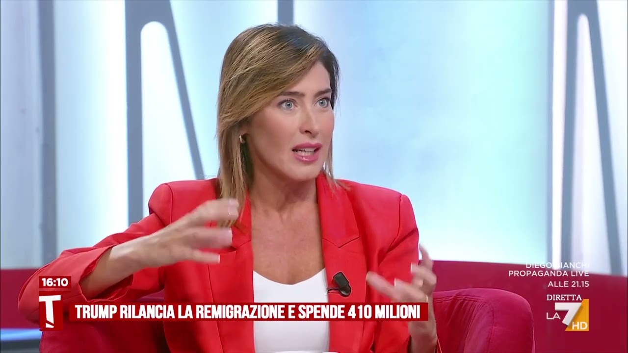 Maria Elena Boschi: "Destra estrema vicino alla Russia, migranti capro espiatorio"