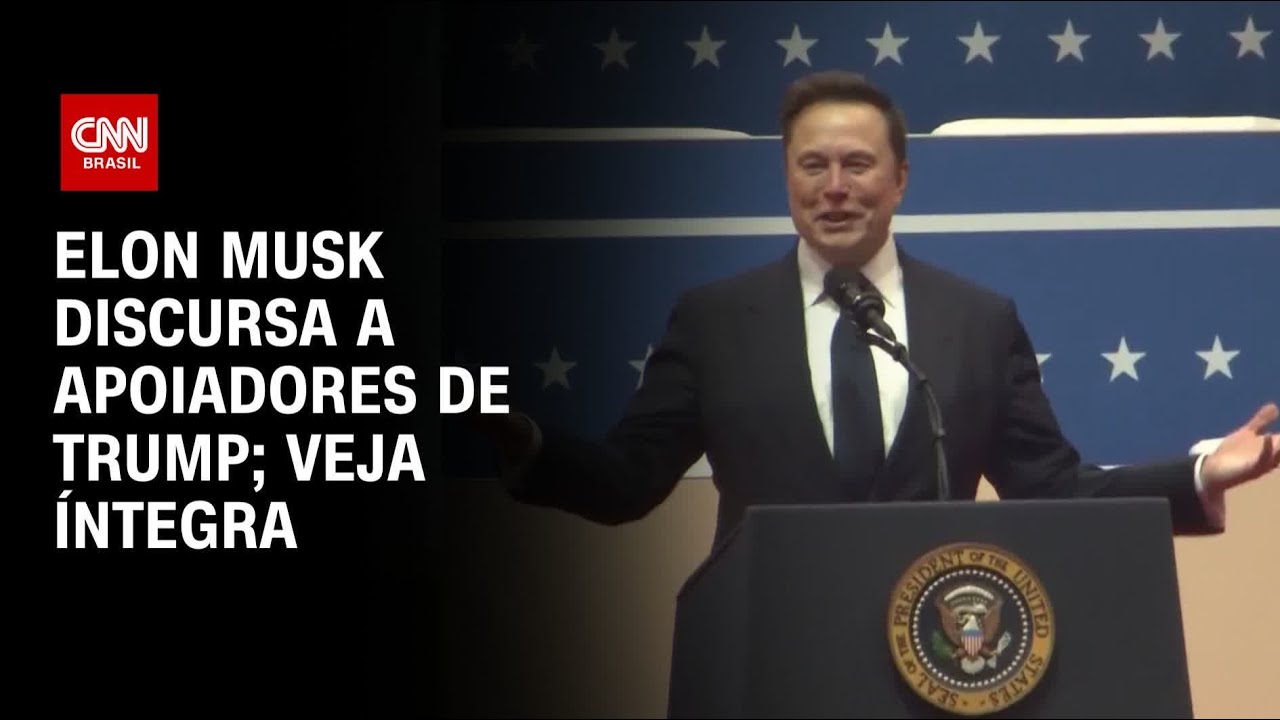 Elon Musk discursa a apoiadores de Trump; Veja íntegra | CNN 360°