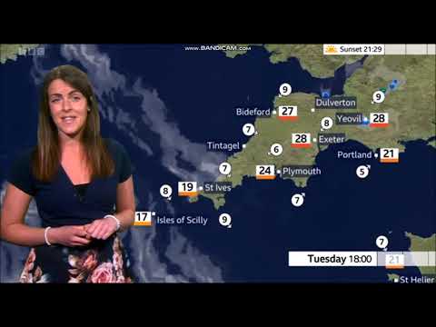 Alex Osbourne BBC Spotlight weather on BBC ONE June 13th 2023 in HD! - 60 FPS