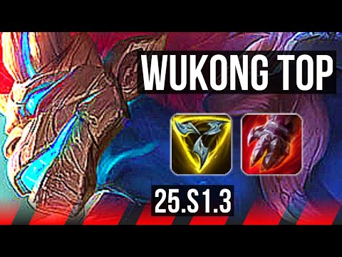 WUKONG vs YASUO (TOP) | 5/1/3 | EUW Grandmaster | 25.S1.3