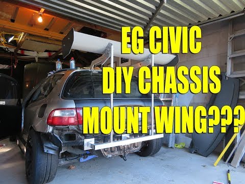 DIY CIVIC CHASSIS MOUNTED WING