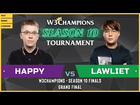 WC3 - W3Champions S10 - Grand Final: [UD] Happy vs. LawLiet [NE]