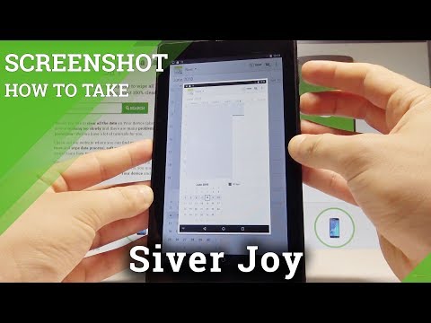 How to Take Screenshot on Siver Joy - Capture Screen |HardReset.Info