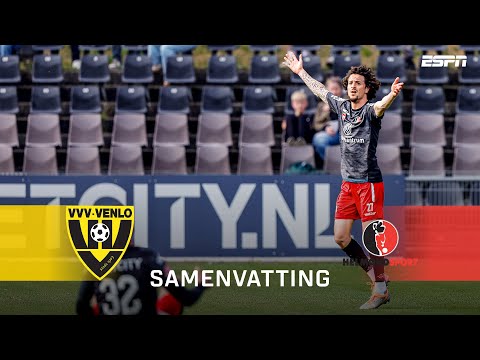 Bizarre RODE KAART Amir ABSALEM, 3️⃣ GOALS in LAATSTE KWARTIER | Samenvatting VVV - Helmond Sport