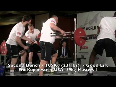 Eric Kupperstein at the 2015 IPF Masters World Championships