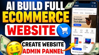 Build a Full Stack Ecommerce Website with ChatGPT & AI With Admin Panel Dashboard