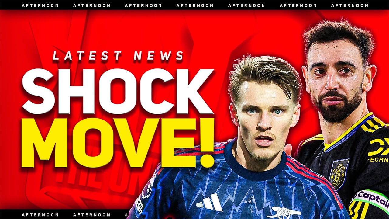 Odegaard wants United! Bruno BACKS Carrick? Man United transfer news