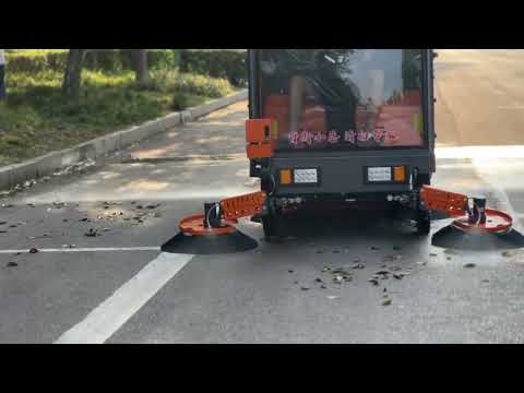 STREET SWEEPING IS AN ART! - Most Satisfying Street Sweeper & Driveway Cleaning Machines.