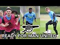 ✅️ ARSENAL TRAINING TODAY | Declan Rice, Partey & Odegaard Are Ready for Man United Clash