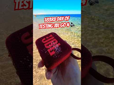 6 months later – JBL GO 4 still going 🔥